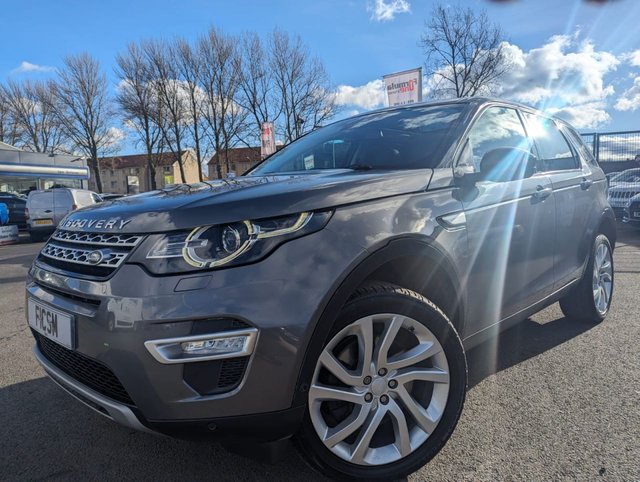 2017 67 LAND ROVER DISCOVERY SPORT 2.0 SD4 HSE LUXURY 5d 238 BHP AN ABSOLUTELY STUNNING EXAMPLE FINISHED IN CORRIS GREY METALLIC PAINT+LOADED WITH EXTRAS+ONLY 2 FORMER KEEPERS+DIESEL+AUTOMATIC+7 SEATER+FULL LEATHER INTERIOR+PRIVACY GLASS+ELECTRICALLY DEPLOYABLE TOWBAR+ALL TERRAIN PROGRESS CONTROL+FULL PANORAMIC GLASS ROOF+SATELLITE NAVIGATION+PARK ASSIST+CLIMATE CONTROL+20 INCH ALLOY WHEELS+COST NEW &pound;50435 MAKING THIS USED VEHICLE EXCEPTIONAL VALUE AT OUR LOW PRICE+READY TO DRIVE AWAY TODAY+CONTACT OUR SALES TEAM TODAY FOR MORE INFORMATION!!!!!!!!!!!!!!!!!!!!