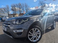 USED 2017 67 LAND ROVER DISCOVERY SPORT 2.0 SD4 HSE LUXURY 5d 238 BHP AN ABSOLUTELY STUNNING EXAMPLE FINISHED IN CORRIS GREY METALLIC PAINT+LOADED WITH EXTRAS+ONLY 2 FORMER KEEPERS+DIESEL+AUTOMATIC+7 SEATER+FULL LEATHER INTERIOR+PRIVACY GLASS+ELECTRICALLY DEPLOYABLE TOWBAR+ALL TERRAIN PROGRESS CONTROL+FULL PANORAMIC GLASS ROOF+SATELLITE NAVIGATION+PARK ASSIST+CLIMATE CONTROL+20 INCH ALLOY WHEELS+COST NEW &pound;50435 MAKING THIS USED VEHICLE EXCEPTIONAL VALUE AT OUR LOW PRICE+READY TO DRIVE AWAY TODAY+CONTACT OUR SALES TEAM TODAY FOR MORE INFORMATION!!!!!!!!!!!!!!!!!!!!