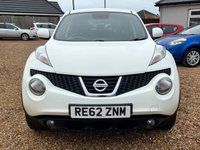 USED 2012 62 NISSAN JUKE 1.6 ACENTA PREMIUM 5d 117 BHP Sat Nav, Alloys and privacy Glass