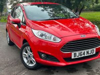 USED 2014 64 FORD FIESTA 1.2 ZETEC 3d 81 BHP 