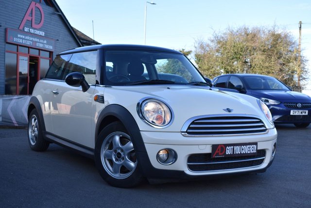 2009 09 MINI Hatch Cooper 1.6 COOPER D 3d 108 BHP