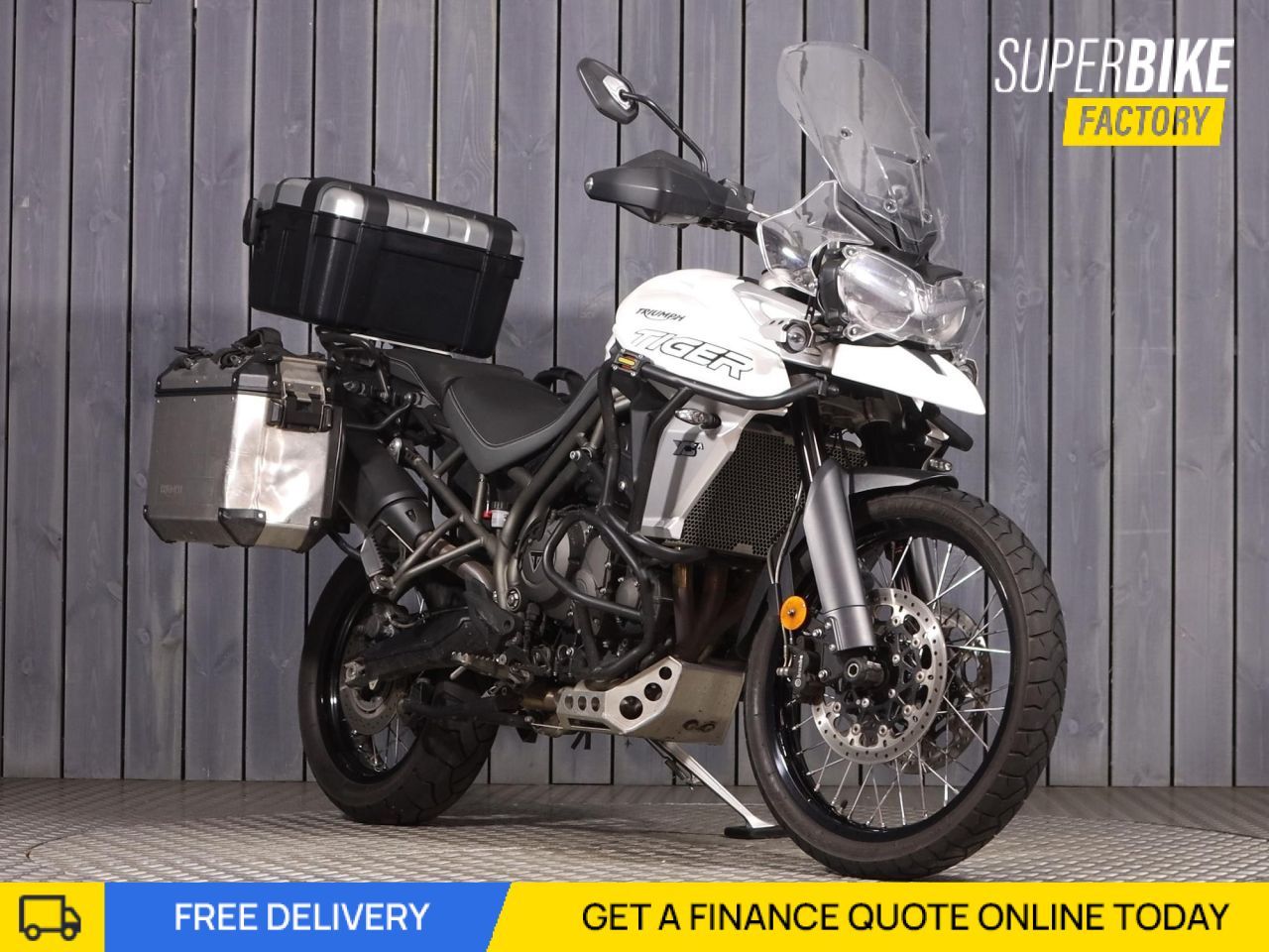 Triumph Tiger 800 Xca Off Road 2021 TRIUMPH TIGER 800 WHITE With