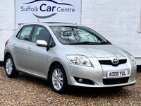 USED 2008 08 TOYOTA AURIS 1.6 T SPIRIT VVT-I MM 5d 122 BHP www.suffolkcarcentre.co.uk - Located at Lowestoft