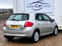 USED 2008 08 TOYOTA AURIS 1.6 T SPIRIT VVT-I MM 5d 122 BHP www.suffolkcarcentre.co.uk - Located at Lowestoft
