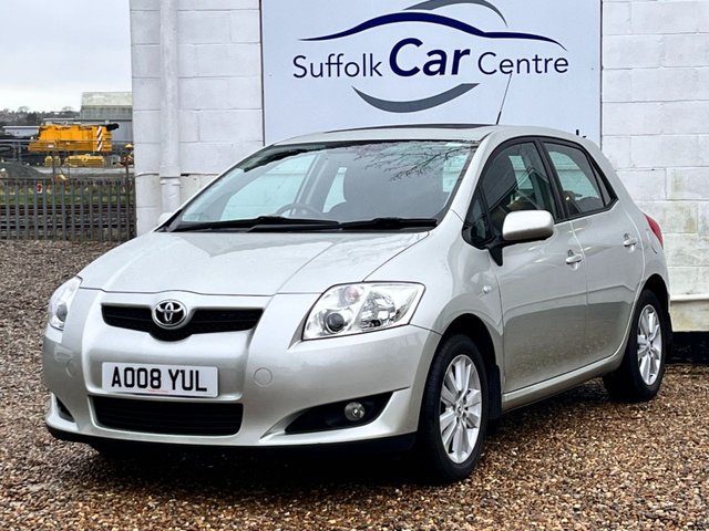 2008 08 Toyota Auris 1.6 T SPIRIT VVT-I MM 5d 122 BHP
