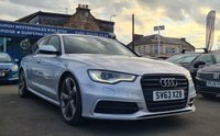USED 2013 63 AUDI A6 2.0 AVANT TDI BLACK EDITION 5d 175 BHP FRONT AND REAR PARKING AID +  PRIVACY SCREEN +  FULL LEATHER TRIM +  FRONT HEATED SEATS +  DUAL CLIMATE CONTROL +  SAT NAV +  BLUETOOTH +  DAB RADIO +  CRUISE CONTROL +  BOSE SURROUND SOUND SYSTEM +  AUTO TAILGATE +  20" ALLOYS +  AUDI MUSIC INTERFACE +  HILL HOLD ASSIST +  LED DRL +  TPMS +