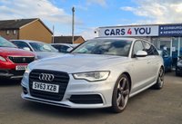 USED 2013 63 AUDI A6 2.0 AVANT TDI BLACK EDITION 5d 175 BHP FRONT AND REAR PARKING AID +  PRIVACY SCREEN +  FULL LEATHER TRIM +  FRONT HEATED SEATS +  DUAL CLIMATE CONTROL +  SAT NAV +  BLUETOOTH +  DAB RADIO +  CRUISE CONTROL +  BOSE SURROUND SOUND SYSTEM +  AUTO TAILGATE +  20" ALLOYS +  AUDI MUSIC INTERFACE +  HILL HOLD ASSIST +  LED DRL +  TPMS +