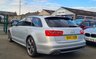 USED 2013 63 AUDI A6 2.0 AVANT TDI BLACK EDITION 5d 175 BHP FRONT AND REAR PARKING AID +  PRIVACY SCREEN +  FULL LEATHER TRIM +  FRONT HEATED SEATS +  DUAL CLIMATE CONTROL +  SAT NAV +  BLUETOOTH +  DAB RADIO +  CRUISE CONTROL +  BOSE SURROUND SOUND SYSTEM +  AUTO TAILGATE +  20" ALLOYS +  AUDI MUSIC INTERFACE +  HILL HOLD ASSIST +  LED DRL +  TPMS +