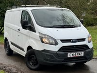 USED 2014 14 FORD TRANSIT CUSTOM 2.2 270 LR P/V 99 BHP 