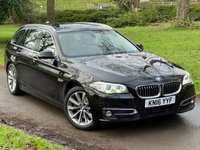 USED 2016 16 BMW 5 SERIES 2.0 525D LUXURY TOURING 5d 215 BHP 