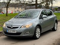 USED 2012 12 VAUXHALL ASTRA 1.6 EXCLUSIV 5d 113 BHP 