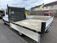 USED 2019 19 FORD TRANSIT 2.0 350 L4 DCB DCC DRW 129 BHP *** Twin Rear Wheels *** Flat Bed *** Drop Side *** Double Cab With Rear Storage *** 3 Seats *** Just Had A Full Service & MOT *** Central Locking *** Electric Windows ***
