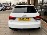 USED 2018 18 AUDI A1 1.4 SPORTBACK TFSI BLACK EDITION NAV 5d 123 BHP Unmarked Black Gloss Alloys