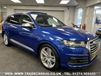 USED 2016 66 AUDI Q7 4.0 SQ7 TDI QUATTRO 5d 435 BHP UK DELIVERY FLAT FEE &pound;175 (SUBJECT TO DEAL) *OVER 100 IMAGES ON OUR WEBSITE*BESPOKE FINANCE ARRANGED*PART EXCHANGE WELCOME*ALL VEHICLES HPI CLEAR