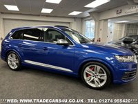 USED 2016 66 AUDI Q7 4.0 SQ7 TDI QUATTRO 5d 435 BHP UK DELIVERY FLAT FEE &pound;175 (SUBJECT TO DEAL) *OVER 100 IMAGES ON OUR WEBSITE*BESPOKE FINANCE ARRANGED*PART EXCHANGE WELCOME*ALL VEHICLES HPI CLEAR