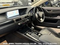 USED 2016 66 LEXUS GS 2.5 300H LUXURY 4d 178 BHP UK DELIVERY FLAT FEE &pound;175 (SUBJECT TO DEAL) *OVER 100 IMAGES ON OUR WEBSITE*BESPOKE FINANCE ARRANGED*PART EXCHANGE WELCOME*ALL VEHICLES HPI CLEAR