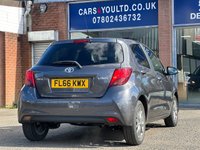 USED 2016 66 TOYOTA YARIS 1.3 VVT-I ICON 3d 99 BHP THIS CAR COMES WITH 6 MONTHS WARRANTY , BREAKDOWN COVER & RECOVERY +  REVERSING CAMERA +  5 SPEED MANUAL +  CRUISE CONTROL +  TRACTION CONTROL +  CLIMATE CONTROL +  BLUETOOTH +  MIRROR LINK +  SAT NAVIGATION +  METALLIC ALLOYS +  15 INCH ALLOY WHEELS