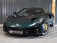 USED 2023 23 LOTUS EMIRA 3.5 V6 FIRST EDITION 2d 400 BHP 3.5 SUPERCHARGED WITH AUTO BOX AND SPORTS SUSPENSION.  AMAZING SPEC, FULL LOTUS HISTORY AVAILABLE WITH GREAT FINANCE DEALS AND PART EXCHANGE PACKAGES.  UK HOME DELIVERY