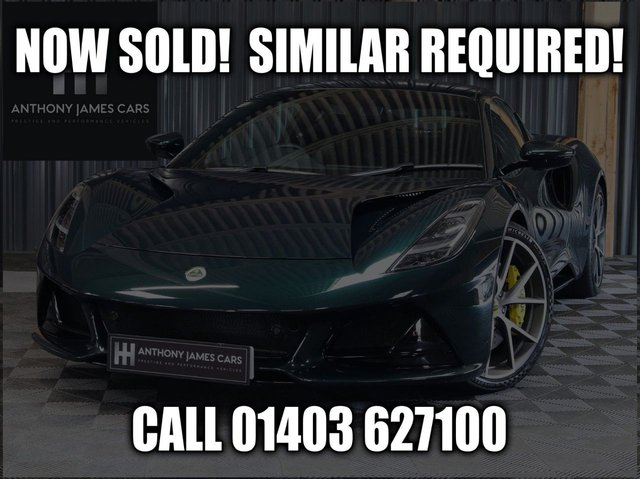 2023 23 Lotus Emira  3.5 V6 FIRST EDITION 2d 400 BHP
