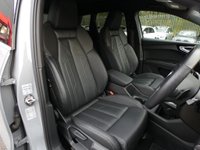 USED 2022 72 AUDI Q4 E-TRON 35 S LINE 5d Electric Auto 55kWh 170 BHP 1 OWNER FROM NEW, BALANCE OF MANUFACTURER'S WARRANTY, FINISHED IN PEBBLE GREY, &pound;2395 OF OPTIONAL EXTRAS, UPGRADE COMFORT & SOUND PACKAGE INCLUDING REVERSING CAMERA AUDI PARKING SYSTEM PLUS PARK ASSIST PLUS ADAPTIVE CRUISE CONTROL WITH SPEED LIMITER SONOS PREMIUM SOUND SYSTEM AND ASSISTACE PACK PLUS, UPGRADE S LINE TWIN LEATHER PACK, UPGRADE LEATHER FLAT TOP & BOTTOM MULTIFUNCTION SPORT STEERING WHEEL WITH SHIFT PADDLES