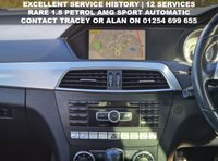 USED 2011 61 MERCEDES-BENZ C-CLASS C180 AMG SPORT EDITION 125 1.8 BLUEEFFICIENCY 4d 156 BHP MERCEDES SPECIALIST