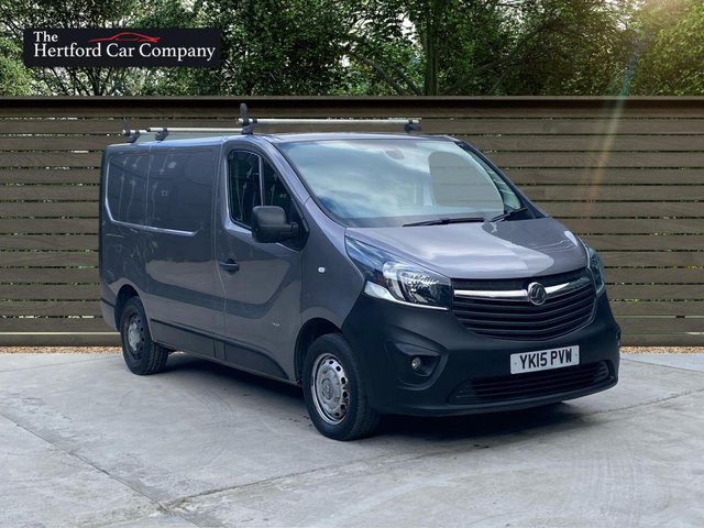 2015 15 Vauxhall Vivaro 1.6 2900 L1H1 CDTI P/V ECOFLEX 89 BHP