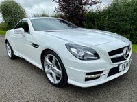 USED 2014 14 MERCEDES-BENZ SLK 1.8 SLK200 AMG SPORT EDITION 2d 184 BHP Only 24,000 miles