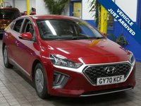 USED 2020 70 HYUNDAI IONIQ 1.6 PREMIUM MHEV 5d 140 BHP STUNNING EXAMPLE SAT NAV REAR CAMERA CRUISE CONTROL PARKING SENSORS 1 OWNER HYUNDAI WARRANTY TILL MARCH 2025