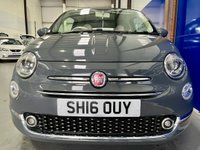 USED 2016 16 FIAT 500C 1.2 ECO Lounge Convertible 2dr Petrol Manual Euro 6 (s/s) (69 bhp) Bluetooth,P.Sensors,&pound;20Tax