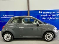 USED 2016 16 FIAT 500C 1.2 ECO Lounge Convertible 2dr Petrol Manual Euro 6 (s/s) (69 bhp) Bluetooth,P.Sensors,&pound;20Tax