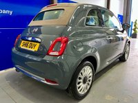 USED 2016 16 FIAT 500C 1.2 ECO Lounge Convertible 2dr Petrol Manual Euro 6 (s/s) (69 bhp) Bluetooth,P.Sensors,&pound;20Tax