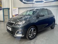 USED 2014 14 PEUGEOT 108  1.2 VTi PureTech Allure Hatchback 3dr Petrol Manual Euro 5 (82 ps) Rear Camera, Nav, Bluetooth