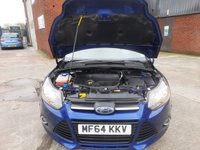 USED 2014 64 FORD FOCUS 1.6 TDCi 115 Zetec Navigator 5dr Only &pound;20 Road Tax