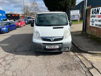 USED 2012 12 VAUXHALL VIVARO 2.0 2700 CDTI 113 BHP**NO VAT**FULL MOT** 