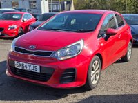 USED 2015 64 KIA RIO 1.2 SR7 5d 83 BHP SERVICE HISTORY ( 6 STAMPS )  ULEZ COMPLIANT +   15 INCH ALLOYS +   REAR PARKING SENSORS +   AUTOMATIC WINDOW WIPERS +   CLIMATE CONTROL WITH AIRCON +  USB CONNECTION +  AUX CONNECTION +   BLUETOOTH CONNECTIVITY +  STEERING CONTROLS +