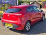 USED 2015 64 KIA RIO 1.2 SR7 5d 83 BHP SERVICE HISTORY ( 6 STAMPS )  ULEZ COMPLIANT +   15 INCH ALLOYS +   REAR PARKING SENSORS +   AUTOMATIC WINDOW WIPERS +   CLIMATE CONTROL WITH AIRCON +  USB CONNECTION +  AUX CONNECTION +   BLUETOOTH CONNECTIVITY +  STEERING CONTROLS +