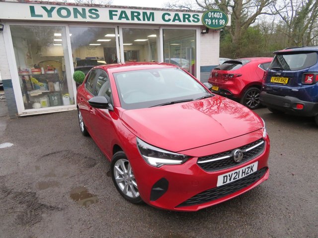 2021 21 Vauxhall Corsa 1.2 SE PREMIUM 5d 74 BHP