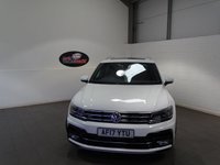USED 2017 17 VOLKSWAGEN TIGUAN 2.0 R-LINE TDI BMT 4MOTION 5d 148 BHP SAT NAV HALF LEATHER CRUISE PAN ROOF PARK SENSORS TOWBAR