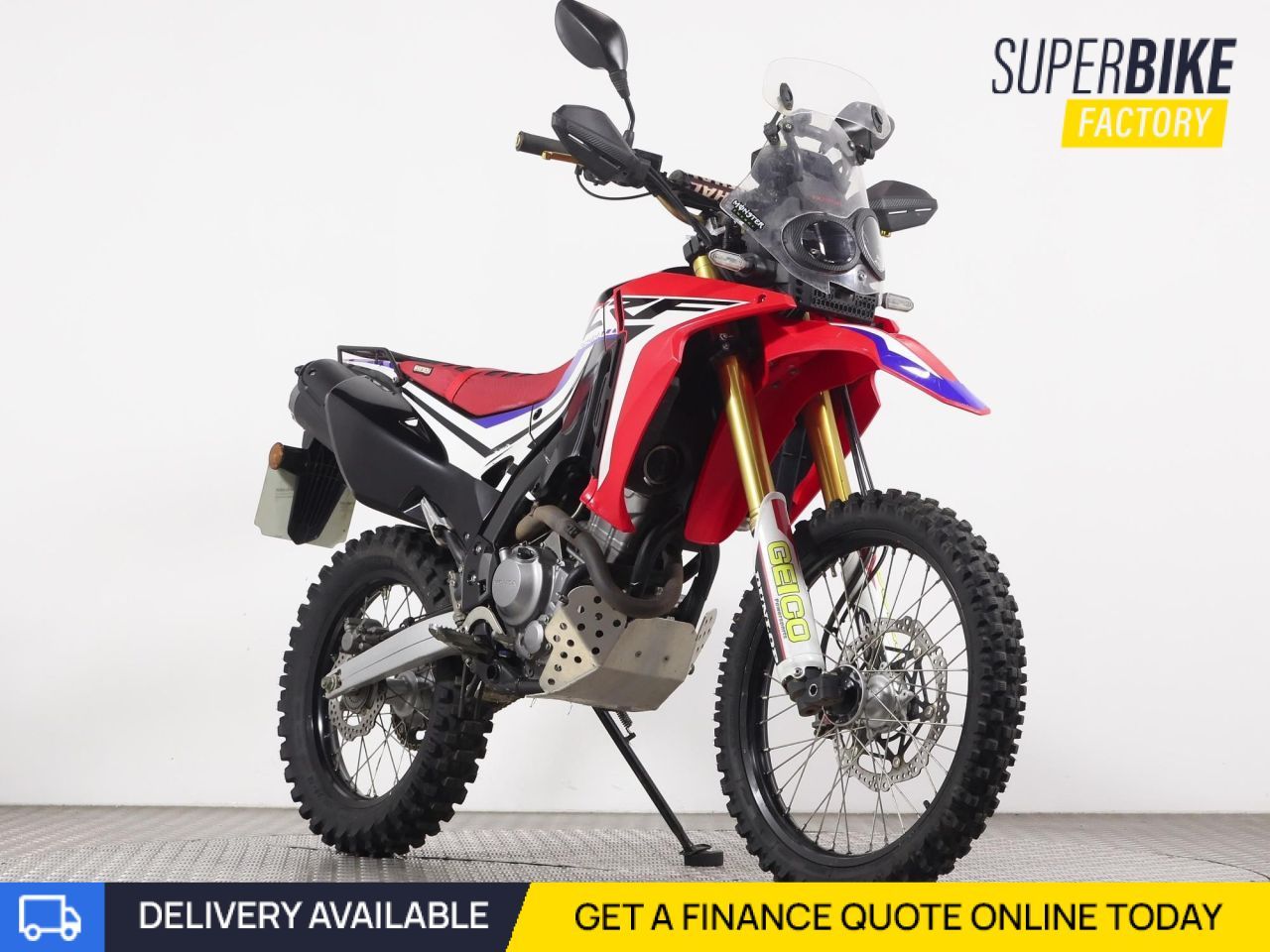 Cars Honda Crf 250 R Enduro 2018 2018 HONDA CRF250 RALLY RED With