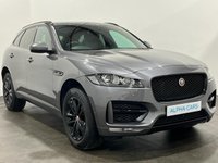 USED 2016 16 JAGUAR F-PACE 2.0 R-SPORT AWD 5d 178 BHP High Specification AWD R - Sport  Striking Ammonite Grey , Full Ebony Leather, Panoramic Glass Roof,