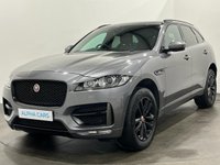 USED 2016 16 JAGUAR F-PACE 2.0 R-SPORT AWD 5d 178 BHP High Specification AWD R - Sport  Striking Ammonite Grey , Full Ebony Leather, Panoramic Glass Roof,
