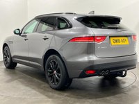 USED 2016 16 JAGUAR F-PACE 2.0 R-SPORT AWD 5d 178 BHP High Specification AWD R - Sport  Striking Ammonite Grey , Full Ebony Leather, Panoramic Glass Roof,