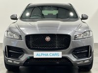 USED 2016 16 JAGUAR F-PACE 2.0 R-SPORT AWD 5d 178 BHP High Specification AWD R - Sport  Striking Ammonite Grey , Full Ebony Leather, Panoramic Glass Roof,