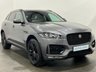 USED 2016 16 JAGUAR F-PACE 2.0 R-SPORT AWD 5d 178 BHP High Specification AWD R - Sport  Striking Ammonite Grey , Full Ebony Leather, Panoramic Glass Roof,