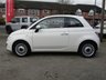 USED 2013 13 FIAT 500 1.2 LOUNGE 3d 69 BHP Finished in BOSSA NOVO WHITE with Red Cloth Trim.  Features include &pound;30 Road Tax, A/Con, Alloys, Sun Roof and much more. Serviced at 11366 miles, 20267 miles and at 98148 miles. MOT due 10/01/2025. PLEASE NOTE WE DO NOT ACCEPT FINANCE APPLICATIONS, CREDIT CARDS OR PART EXCHANGES AS PART OR FULL PAYMENT AGAINST THIS CAR.