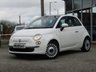 USED 2013 13 FIAT 500 1.2 LOUNGE 3d 69 BHP Finished in BOSSA NOVO WHITE with Red Cloth Trim.  Features include &pound;30 Road Tax, A/Con, Alloys, Sun Roof and much more. Serviced at 11366 miles, 20267 miles and at 98148 miles. MOT due 10/01/2025. PLEASE NOTE WE DO NOT ACCEPT FINANCE APPLICATIONS, CREDIT CARDS OR PART EXCHANGES AS PART OR FULL PAYMENT AGAINST THIS CAR.