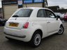 USED 2013 13 FIAT 500 1.2 LOUNGE 3d 69 BHP Finished in BOSSA NOVO WHITE with Red Cloth Trim.  Features include &pound;30 Road Tax, A/Con, Alloys, Sun Roof and much more. Serviced at 11366 miles, 20267 miles and at 98148 miles. MOT due 10/01/2025. PLEASE NOTE WE DO NOT ACCEPT FINANCE APPLICATIONS, CREDIT CARDS OR PART EXCHANGES AS PART OR FULL PAYMENT AGAINST THIS CAR.