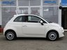USED 2013 13 FIAT 500 1.2 LOUNGE 3d 69 BHP Finished in BOSSA NOVO WHITE with Red Cloth Trim.  Features include &pound;30 Road Tax, A/Con, Alloys, Sun Roof and much more. Serviced at 11366 miles, 20267 miles and at 98148 miles. MOT due 10/01/2025. PLEASE NOTE WE DO NOT ACCEPT FINANCE APPLICATIONS, CREDIT CARDS OR PART EXCHANGES AS PART OR FULL PAYMENT AGAINST THIS CAR.