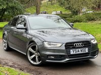 USED 2014 14 AUDI A4 2.0 TDI QUATTRO BLACK EDITION S/S 4d 174 BHP 