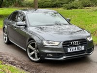 USED 2014 14 AUDI A4 2.0 TDI QUATTRO BLACK EDITION S/S 4d 174 BHP 